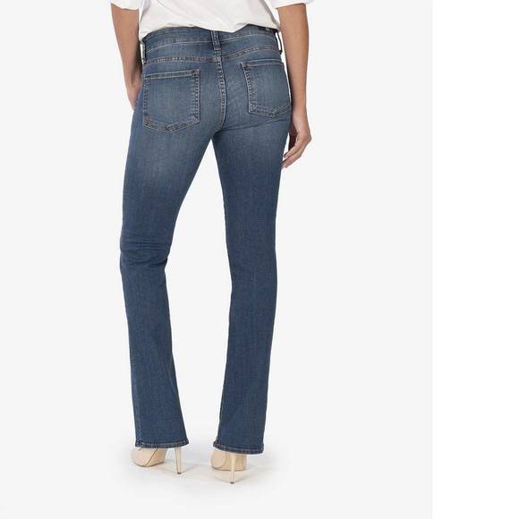 NWT KUT FROM THE KLOTH NATALIE BOOTCUT in FELLOWSHIP WASH - Picture 3 of 3